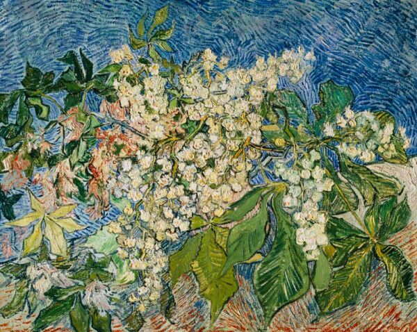 Ramas de castaños en flor – Van Gogh Vincent Van Gogh mx.artemisreproduction.com