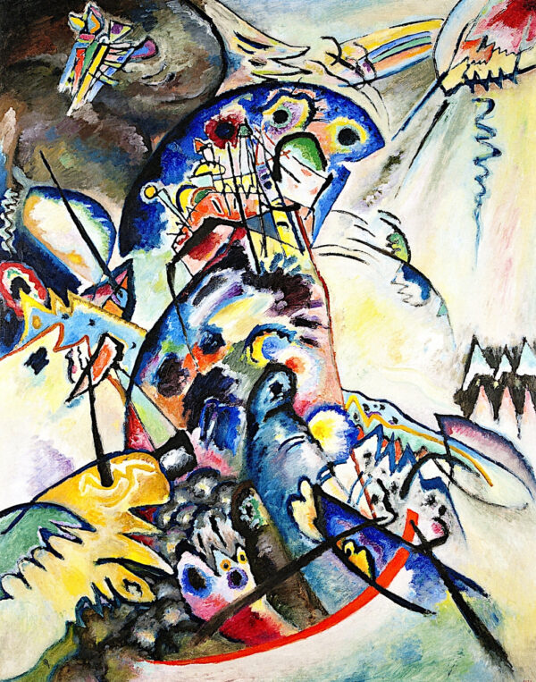 Arco azul de la cresta – Vassily Kandinsky Vasili Kandinski mx.artemisreproduction.com