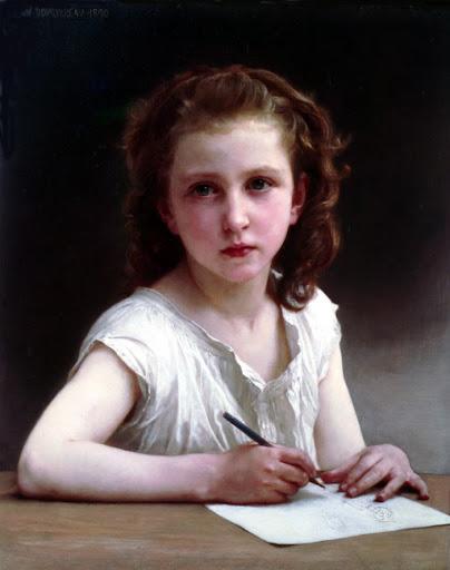 Una vocación – William Bouguereau William Bouguereau mx.artemisreproduction.com