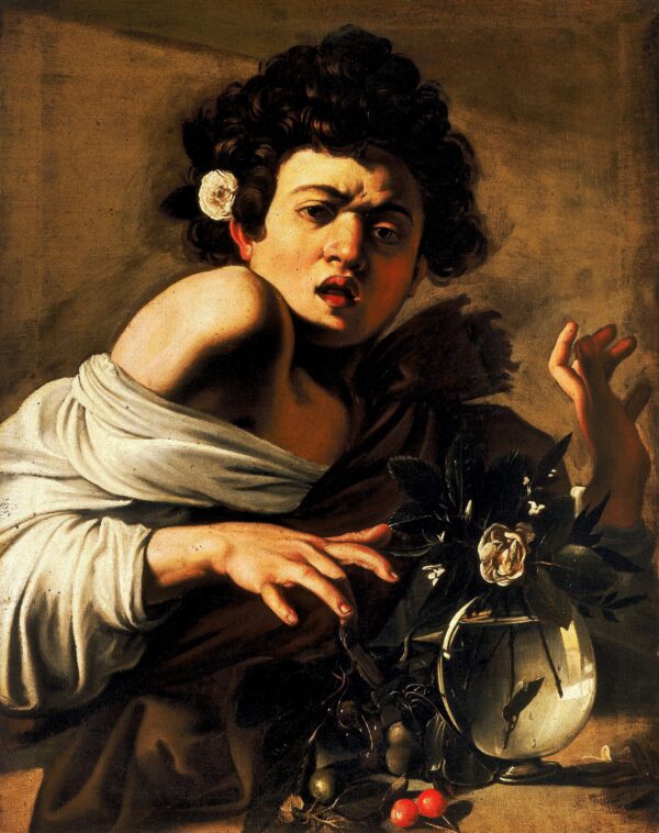 Chico mordido por un lagarto – Caravaggio Caravaggio mx.artemisreproduction.com