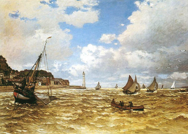 Boca del Sena en Honfleur – Claude Monet Claude Monet mx.artemisreproduction.com