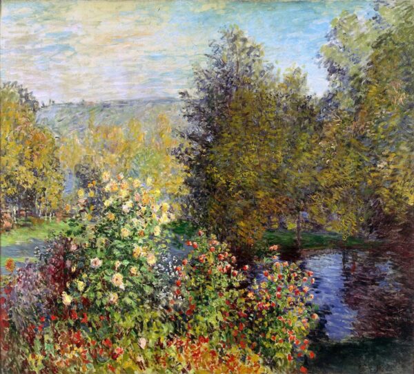 Rincón del jardín en Montgeron – Claude Monet Claude Monet mx.artemisreproduction.com