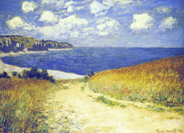 Camino entre los trigales en Pourville – Claude Monet Claude Monet mx.artemisreproduction.com