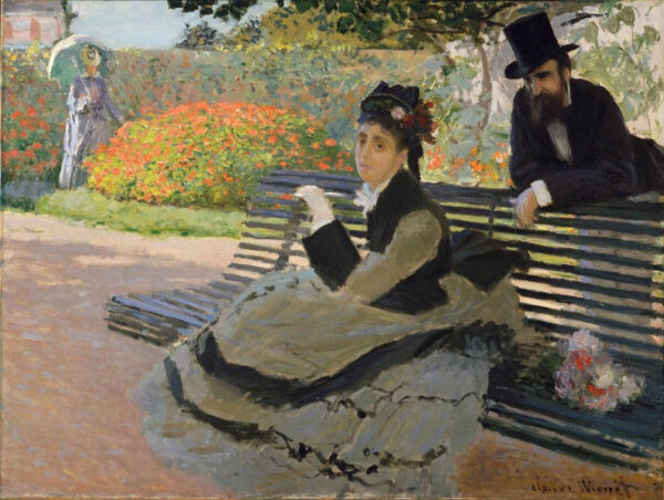 Camille en un banco – Claude Monet Claude Monet mx.artemisreproduction.com