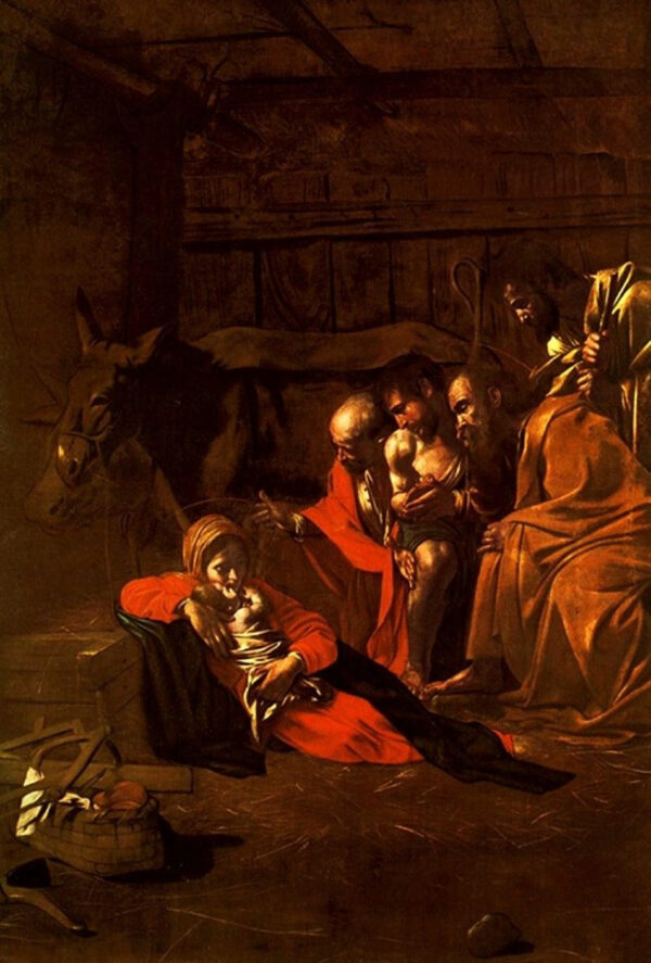 La adoración de los pastores – Caravaggio Caravaggio mx.artemisreproduction.com