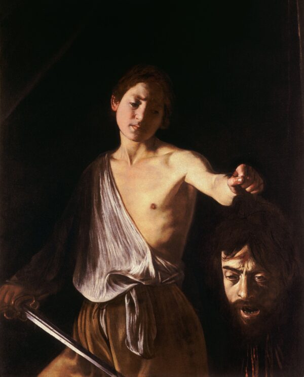 David con la cabeza de Goliat – Caravaggio Caravaggio mx.artemisreproduction.com