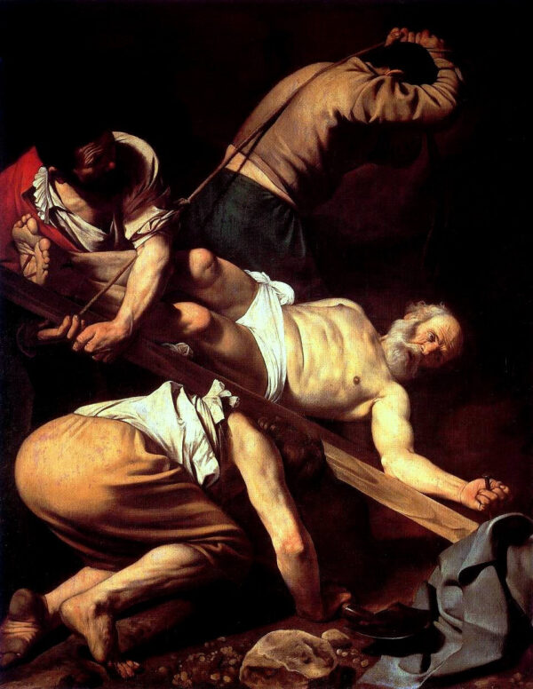 El Crucifijo de san Pedro – Caravaggio Caravaggio mx.artemisreproduction.com