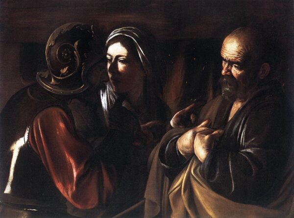 El Reniego de san Pedro – Caravaggio Caravaggio mx.artemisreproduction.com