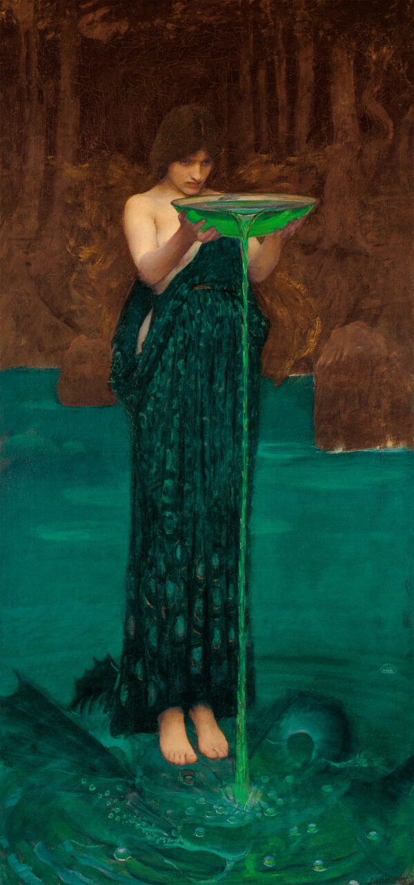 Circe Envidiosa – John William Waterhouse John William Waterhouse mx.artemisreproduction.com