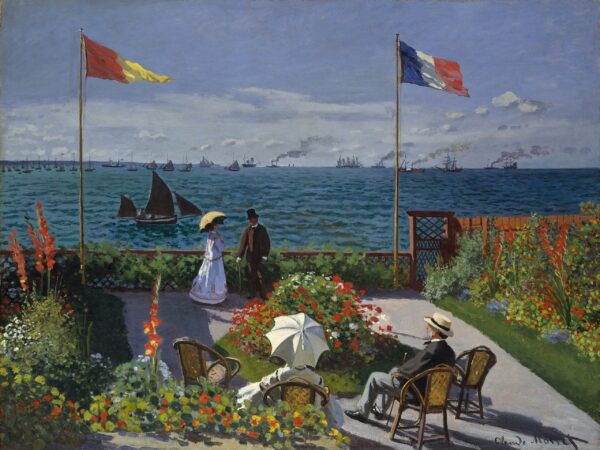 Terraza en Sainte-Adresse – Claude Monet Claude Monet mx.artemisreproduction.com