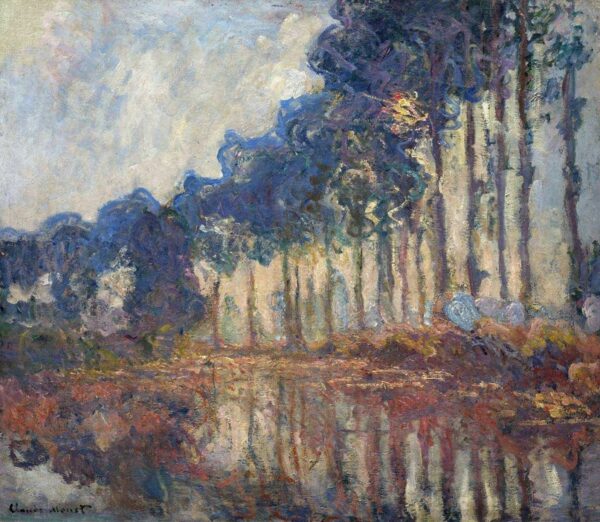 Los Álamos, otoño – Claude Monet Claude Monet mx.artemisreproduction.com