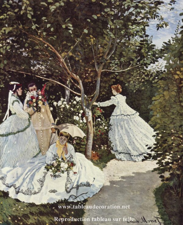 Mujeres en el jardín – Claude Monet Claude Monet mx.artemisreproduction.com