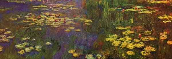 Detalles de los nenúfares de Monet en el Museo de la Orangerie en París – Claude Monet Claude Monet mx.artemisreproduction.com