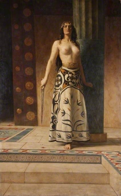 Clytemenestra – John Collier John Collier mx.artemisreproduction.com