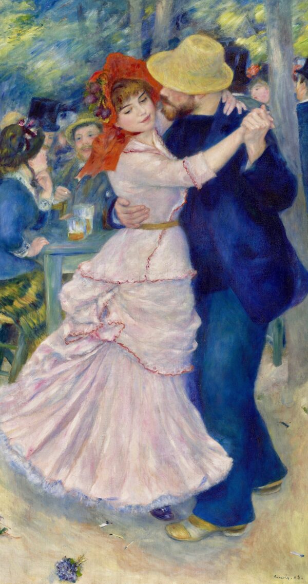 La Danza en Bougival – Pierre-Auguste Renoir Cuadros Populares mx.artemisreproduction.com