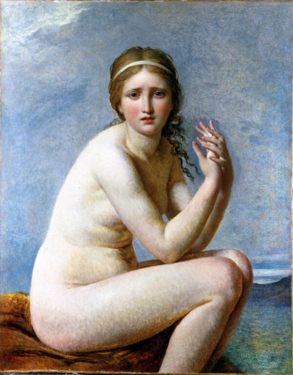 Psique abandonada – Jacques-Louis David Jacques-Louis David mx.artemisreproduction.com