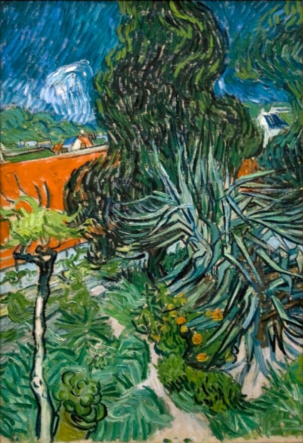 El jardín del doctor Gachet en Auvers – Van Gogh Vincent Van Gogh mx.artemisreproduction.com