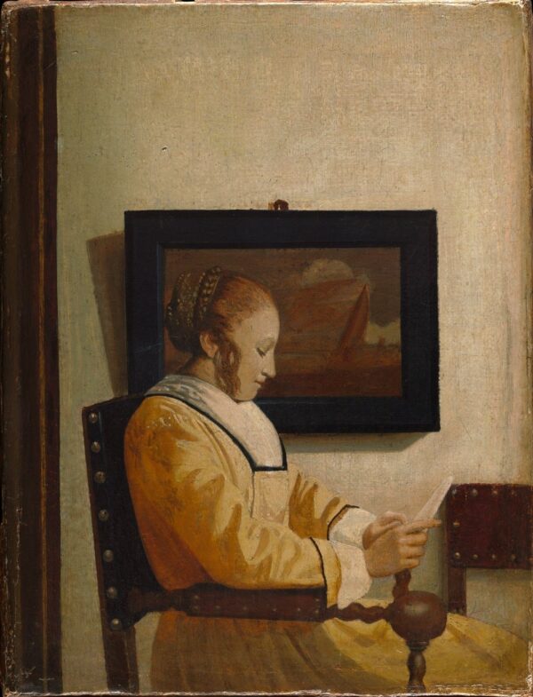 Joven mujer leyendo – Johannes Vermeer Johannes Vermeer mx.artemisreproduction.com