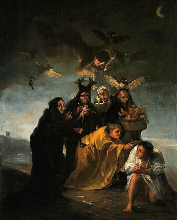 Escena de exorcismo – Francisco de Goya Francisco de Goya mx.artemisreproduction.com