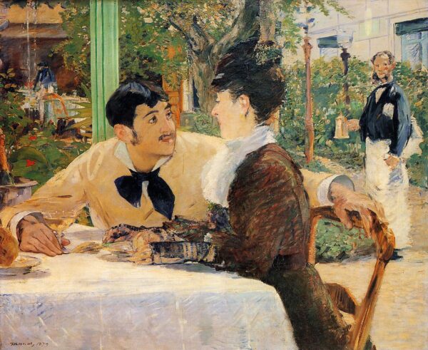 Chez le père Lathuille – Edouard Manet se traduce al español mexicano como “En casa del padre Lathuille – Edouard Manet Édouard Manet mx.artemisreproduction.com