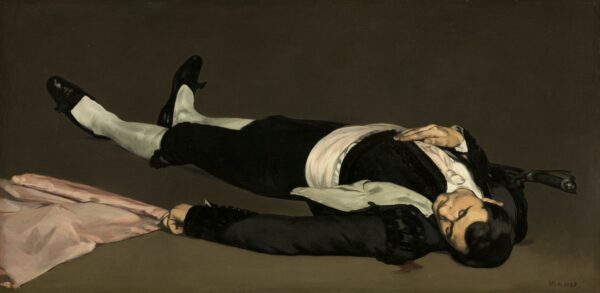 El hombre muerto – Edouard Manet Édouard Manet mx.artemisreproduction.com