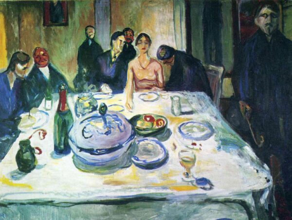 El matrimonio de la gitana – Edvard Munch Edvard Munch mx.artemisreproduction.com