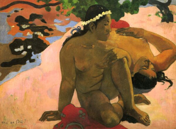 Aha oe Feii (¿Qué! ¿Estás celoso?) – Paul Gauguin Paul Gauguin mx.artemisreproduction.com