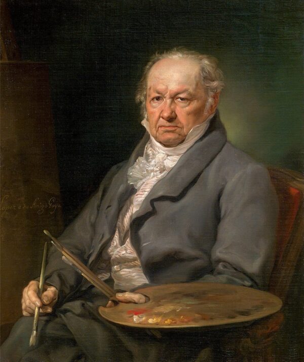 Retrato de Vicente López Portaña – Francisco de Goya Francisco de Goya mx.artemisreproduction.com