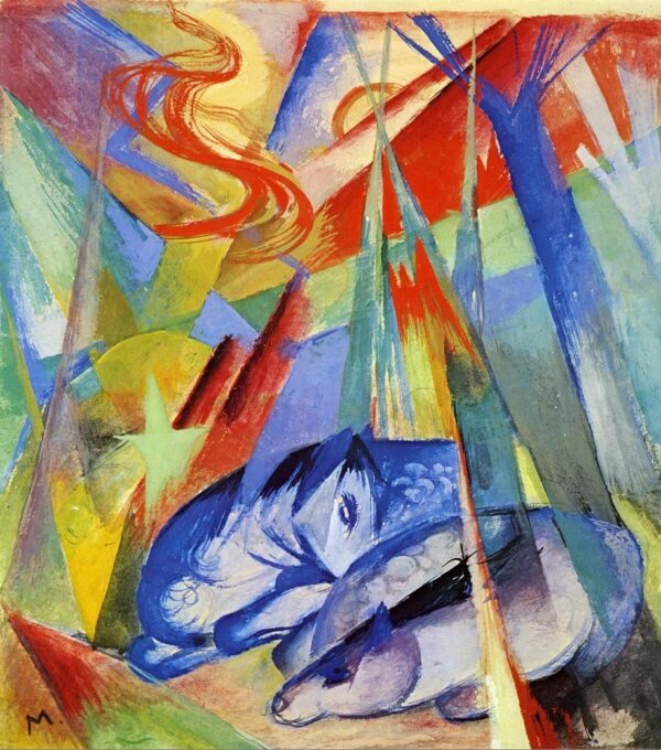 Animales durmiendo – Franz Marc Franz Marc mx.artemisreproduction.com