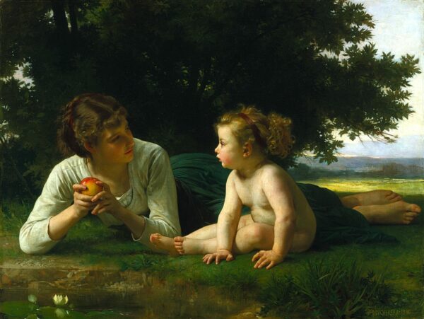 Tentación – William Bouguereau William Bouguereau mx.artemisreproduction.com