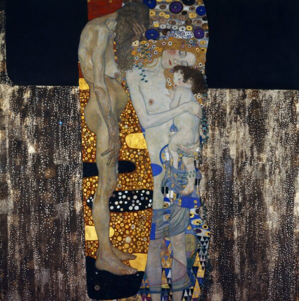 Los Tres Edades de la Mujer – Gustav Klimt Cuadros Populares mx.artemisreproduction.com