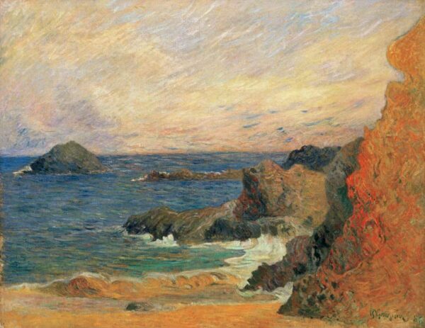 Côte rocheuse – Paul Gauguin se traduce al español mexicano como “Costa rocosa – Paul Gauguin Paul Gauguin mx.artemisreproduction.com