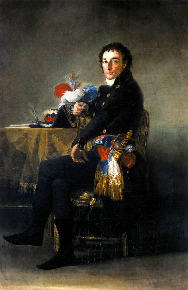 Retrato de Ferdinand Guillemardet – Francisco de Goya Francisco de Goya mx.artemisreproduction.com