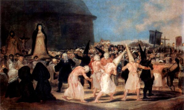 Procesión de flagelantes – Francisco de Goya Francisco de Goya mx.artemisreproduction.com