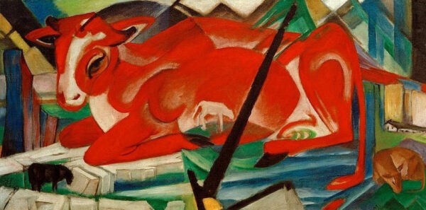 La vaca del mundo – Franz Marc Franz Marc mx.artemisreproduction.com