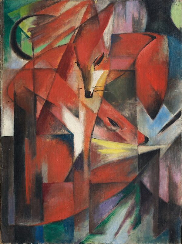 Los zorros – Franz Marc Franz Marc mx.artemisreproduction.com