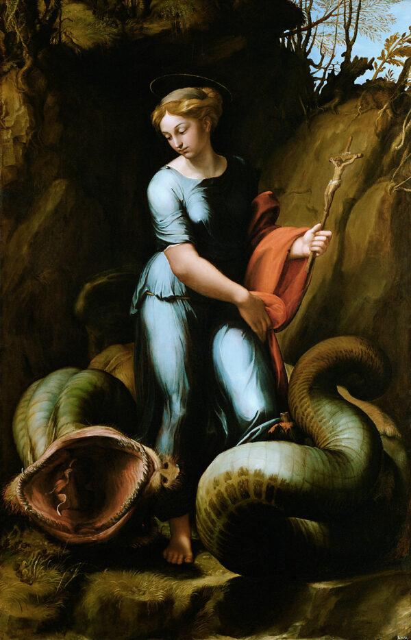 Santa Margarita – Raphaël (pintor) Rafael Sanzio mx.artemisreproduction.com