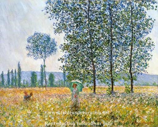 Campos en primavera – Claude Monet Claude Monet mx.artemisreproduction.com