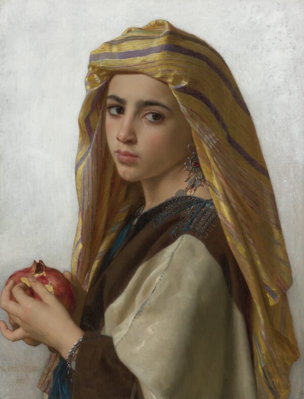 Chica con granada – William Bouguereau William Bouguereau mx.artemisreproduction.com