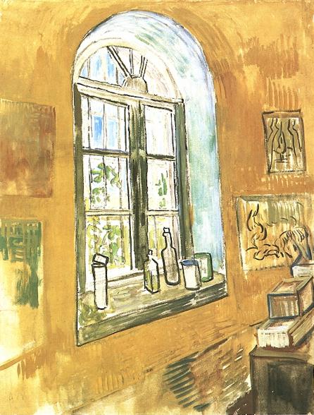 Ventana del estudio – Van Gogh Vincent Van Gogh mx.artemisreproduction.com