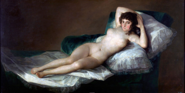 La Maja desnuda – Francisco de Goya Cuadros Populares mx.artemisreproduction.com