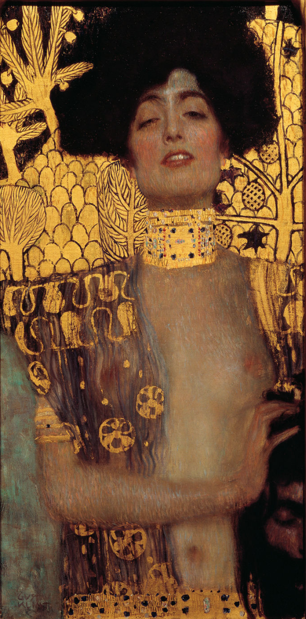 Judith con la cabeza de Holofernes – Gustav Klimt Cuadros Populares mx.artemisreproduction.com