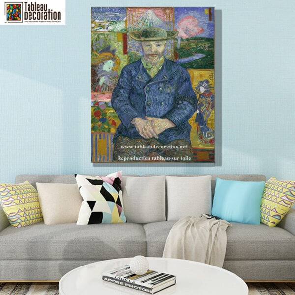 El padre Tanguy – Van Gogh Vincent Van Gogh mx.artemisreproduction.com 3