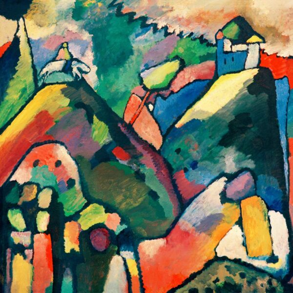 Improvisación 9 – Vassily Kandinsky Vasili Kandinski mx.artemisreproduction.com