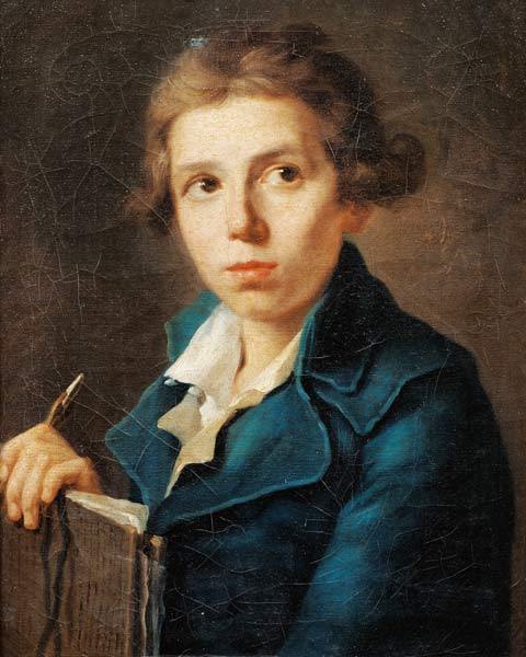 Retrato de Jacques-Louis David (1748-1825) en su juventud – Jacques-Louis David Jacques-Louis David mx.artemisreproduction.com