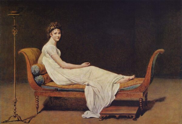 Retrato de Madame Récamier – Jacques-Louis David Jacques-Louis David mx.artemisreproduction.com