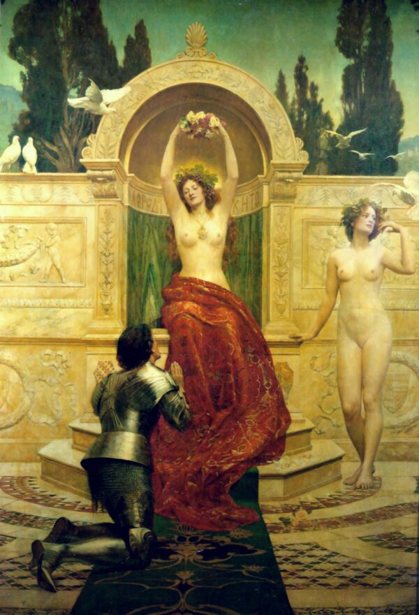 Escena del Venusberg de Tannhäuser – John Collier John Collier mx.artemisreproduction.com