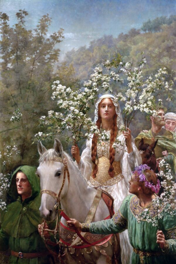 El mayo de la Reina Ginebra de John Collier John Collier mx.artemisreproduction.com