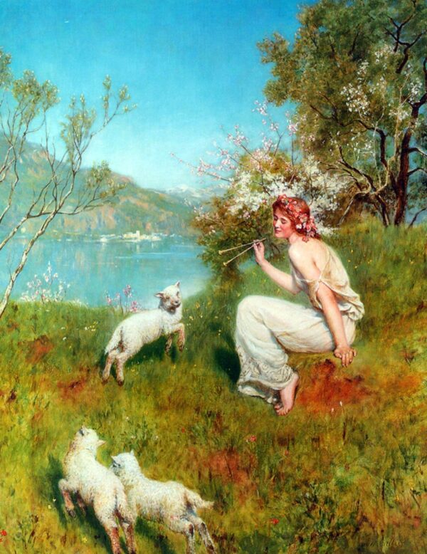 Primavera de John Collier John Collier mx.artemisreproduction.com