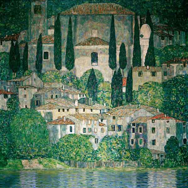 Iglesia en Cassone – Gustav Klimt Gustav Klimt mx.artemisreproduction.com